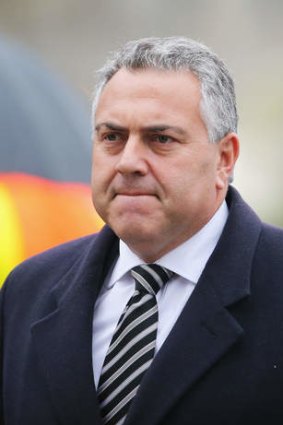 "The results are disappointing and underscore the imperative for the government's economic action strategy to build a strong, secure and prosperous economy,": Joe Hockey.