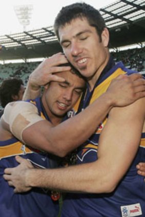 Daniel Kerr (left) admits he wouldn't want a gay player in the change rooms.