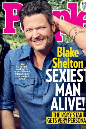 Blake Shelton has been named People's 'Sexiest Man Alive'.