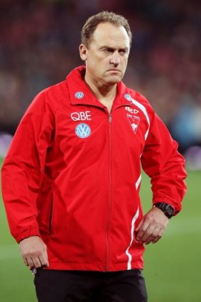 No rest for the swans: John Longmire believes there are alternate ways to freshen up players.
