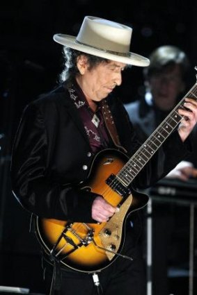 Bob Dylan, pictured here on stage in 2009, had the Tivoli crowd in a religious fervour.