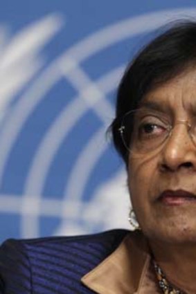 Criticised ... the Syrian Foreign Ministry took issue with a petition by the UN High Commissioner for Human Rights, Navi Pillay.