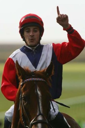"I know I have to keep my best record going but the Melbourne Cup is a very hard race to do it in": Cup winning jockey Christophe Lemaire.