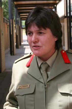 Brigadier Lyn McDade complained she could not appeal.