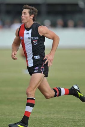 Big test: Lenny Hayes is to make his return to St Kilda's midfield.
