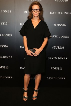 Simple and chic ... Rachael Griffiths at David Jones.