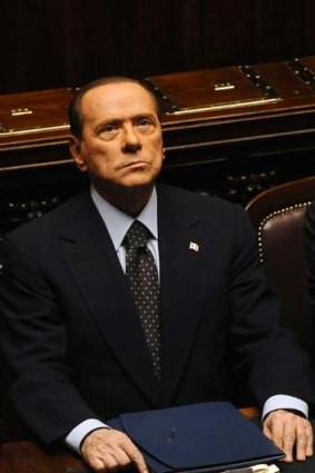Ascendancy &#8230; former Italian PM Silvio Berlusconi.