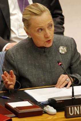 "If built, it could raise serious concerns under the Iran Sanctions Act," ... U.S. Secretary of State Hillary Clinton warns Pakistan not to forge ahead with plans for a natural gas pipeline with Iran.