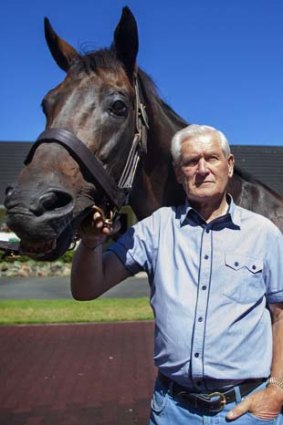 Time's up: Patrick Hogan and the mighty Zabeel.