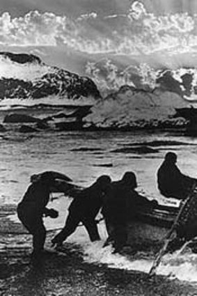 Sir Ernest Shackleton's Antarctic trip, as captured by celebrated photographer Frank Hurley.
