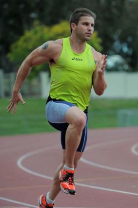Daniel Batman sprinted for Australia in the 2000 Olympics.