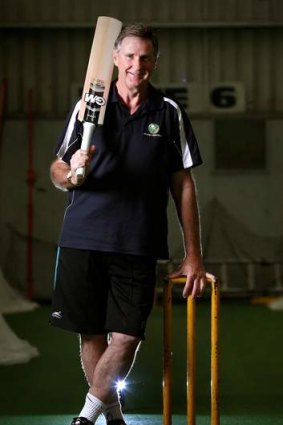 Defined by an era: Graham Yallop has coached young cricketers since his Test career ended three decades ago.