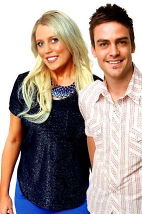 2Day FM presenters Mel Greig and Michael Christian.