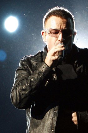 Lead singer Bono