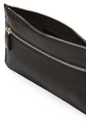 Hold up: Witchery Stella Pouch clutch, $79.95.