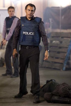 On the chopping block? . . . Aaron Pedersen as Duncan Freeman in Channel Seven's <i>City Homicide</i>.