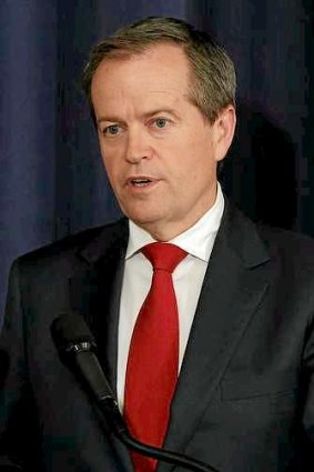 Opposition Leader Bill Shorten