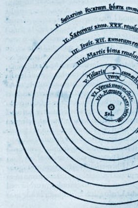 An image from <i>Copernicus' De Revolutionibus</i>.