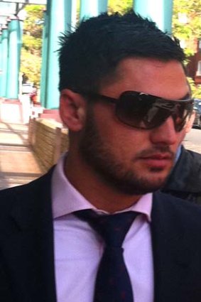 Blaze: Auburn City Council's Salim Mehajer.