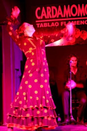Cardamomo flamenco club, Madrid.
