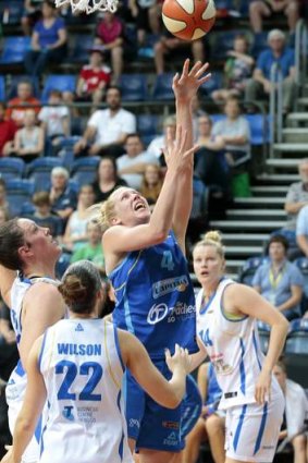 Abby Bishop is third in the WNBL for scoring this season.