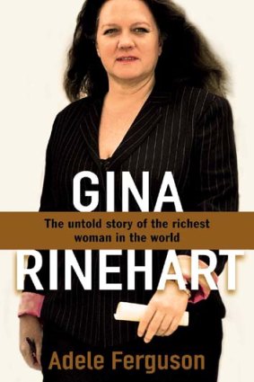 Cover of Adele Ferguson's biography of Gina Rinehart.