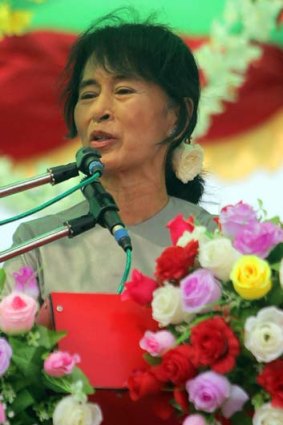 Aung San Suu Kyi ... iIl health forced her to cancel further campaign travel.