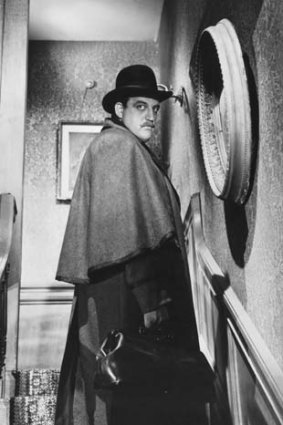 Laird Cregar plays a Jack the Ripper suspect in the 1944 film The Lodger