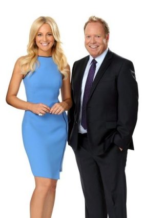 Six years on: Carrie Bickmore and Peter Hellier continue to deliver on The Project.