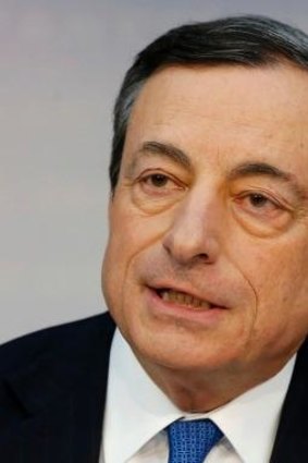 European Central Bank president Mario Draghi.