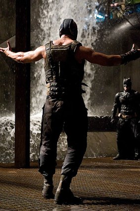 <i>The Dark Knight Rises</i> explores Gotham's underground of caves and sewers.