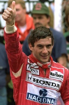 Ayrton Senna in 1992.