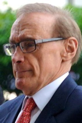 Faraway observer: Bob Carr followed the count from Moscow.
