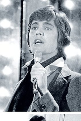 From top: Holden as a judge on <em>Australian Idol</em>; in <em>The Young Doctors</em>; and as a ’70s pop star.