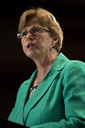 Greens leader Senator Christine Milne wants to increase health spending by $9 billion.