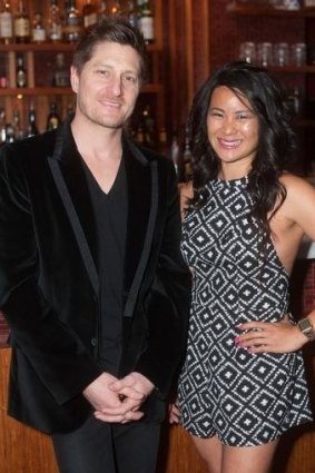 Luxe Bar co-owners  Andy Freeman and Michelle Mok.