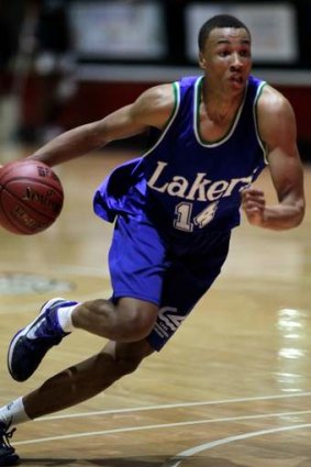 Lake Ginninderra player, and potential NBA draftee, Dante Exum.