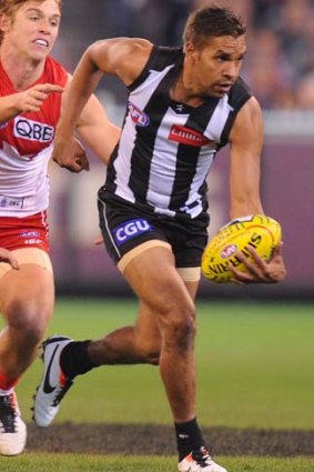 Andrew Krakouer played eight games in 2013, the last in the round 17 loss to Gold Coast.
