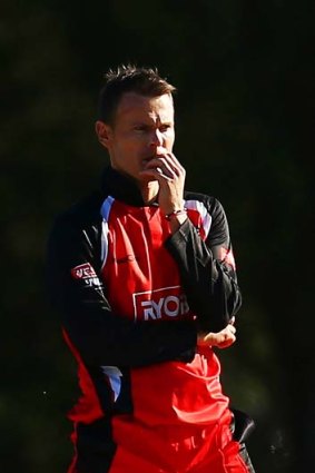 Dubious: South African Johan Botha has twice been reported for a suspect bowling action.