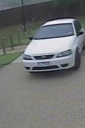 A vehicle police believe may have been used in a burglary in Burnside Heights.