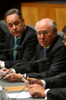 History of conflict: John Howard faced similar problems with the states to those of Julia Gillard.