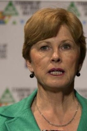 Facing a revolt: Greens leader Christine Milne.