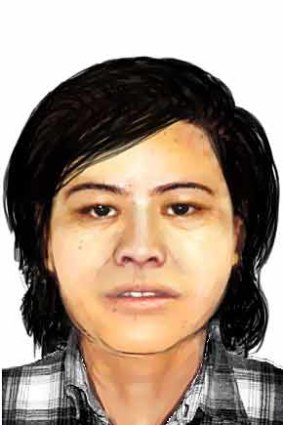 A computer image of the woman found dead in Springvale.