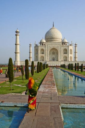 The Taj Mahal, Agra, India.