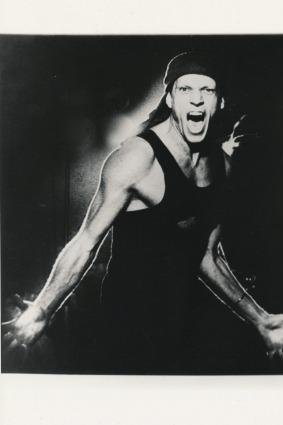 Oil-fired: Peter Garrett in 1978, the year Midnight Oil recorded live for Double J.