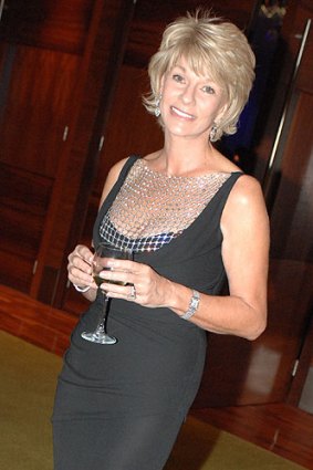 Perth socialite and businesswoman Rhonda Wyllie.