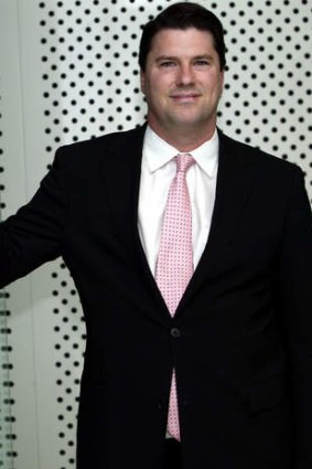 New Channel Ten CEO Hamish Mclennan.