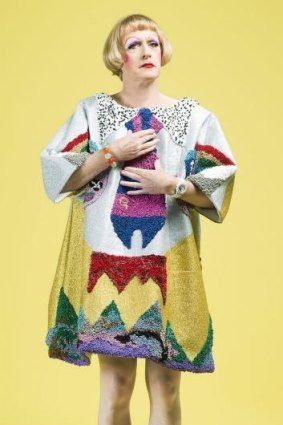 Turner Prize-winning artist Grayson Perry, dressed as his alter ego Claire, will visit Sydney to launch his exhibition opening at the Museum of Contemporary Art.