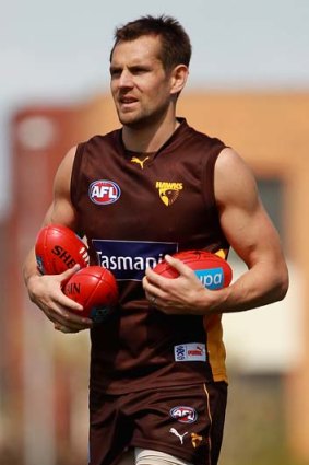 Hawthorn has stated it is taking a deliberately painstaking approach with Luke Hodge's recovery.