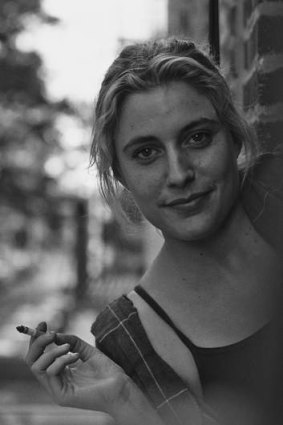 The carelessly unkempt Greta Gerwig, 'mumblecore's dowager queen', in <i>Frances Ha</i>.